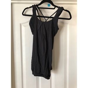 Lululemon black workout top